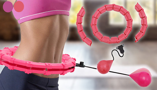 Adjustable Abdominal Waist Exercise Hoops