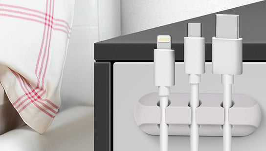 Desk Cable Organisers 3 or 5 slots