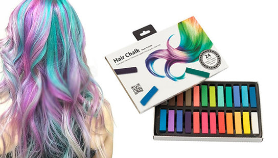 24-Pack of Hair Chalks