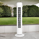 HomeVibe 29 Inch Oscillating Tower Fan - White