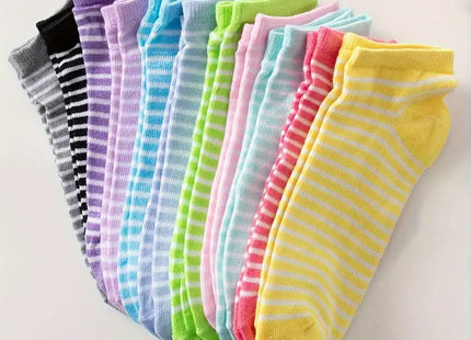 20 Pairs Heart Print Socks