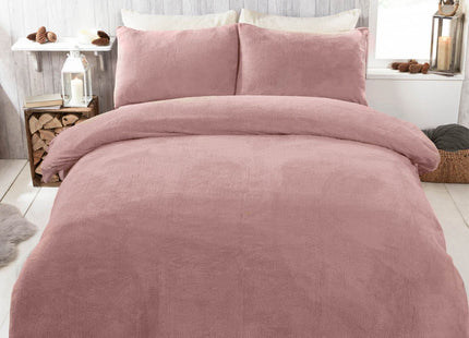 Super Soft Teddy Fleece Duvet Set - 7 Colours & 3 Sizes