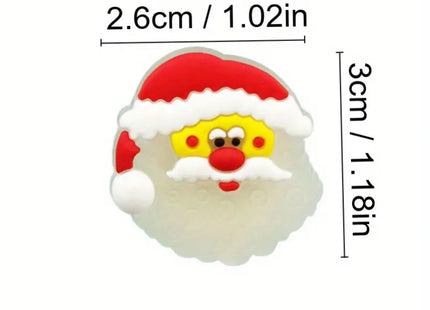 7pcs Christmas Luminous Shoe Charms