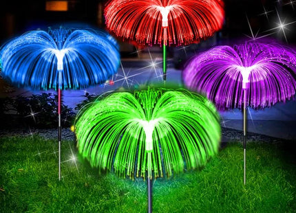 Colour-Changing Outdoor Jellyfish Solar Lights