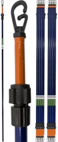 Heavy Duty 2.6m Telescopic Washing Line Pole – Extendable from 1.4m to 2.6m (8.5ft)