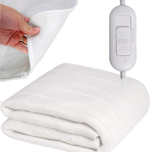 Electric Heated Blanket - 3 Heat Settings - 3 Sizes