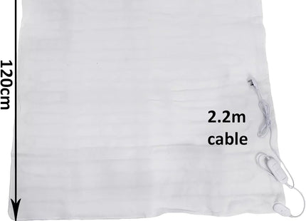 Electric Heated Blanket - 3 Heat Settings - 3 Sizes