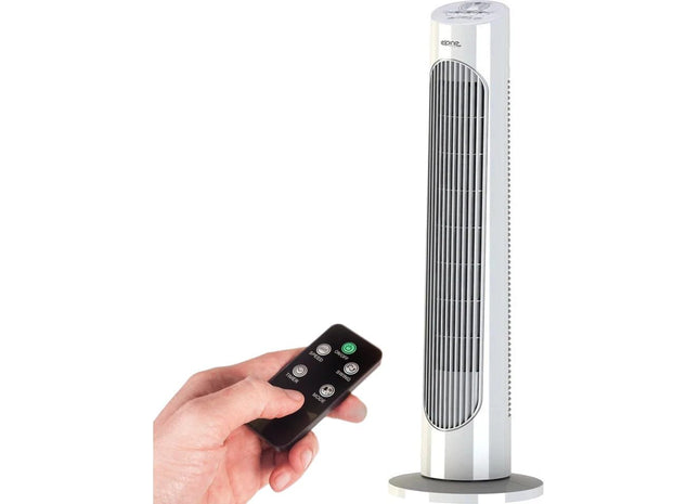 29-Inch Oscillating Tower Fan with Remote