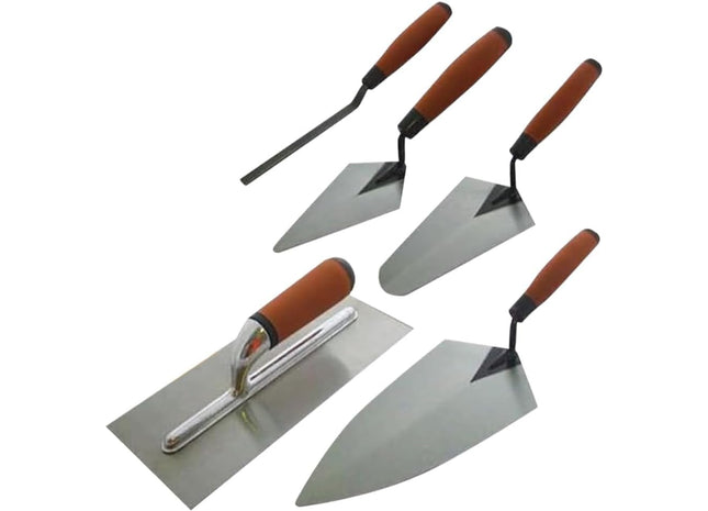 5pc Trowel Set for Builders & Plasterers
