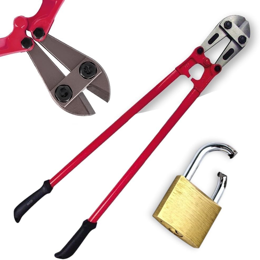 30" Bolt Cutters Heavy Duty – 900mm Carbon Steel Wire & Cable Cutter