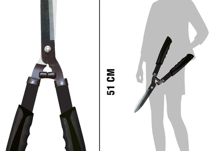 Garden Shears – Heavy Duty Hedge Clippers with Soft Grip Handles