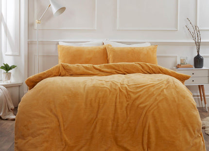 Super Soft Teddy Fleece Duvet Set - 7 Colours & 3 Sizes