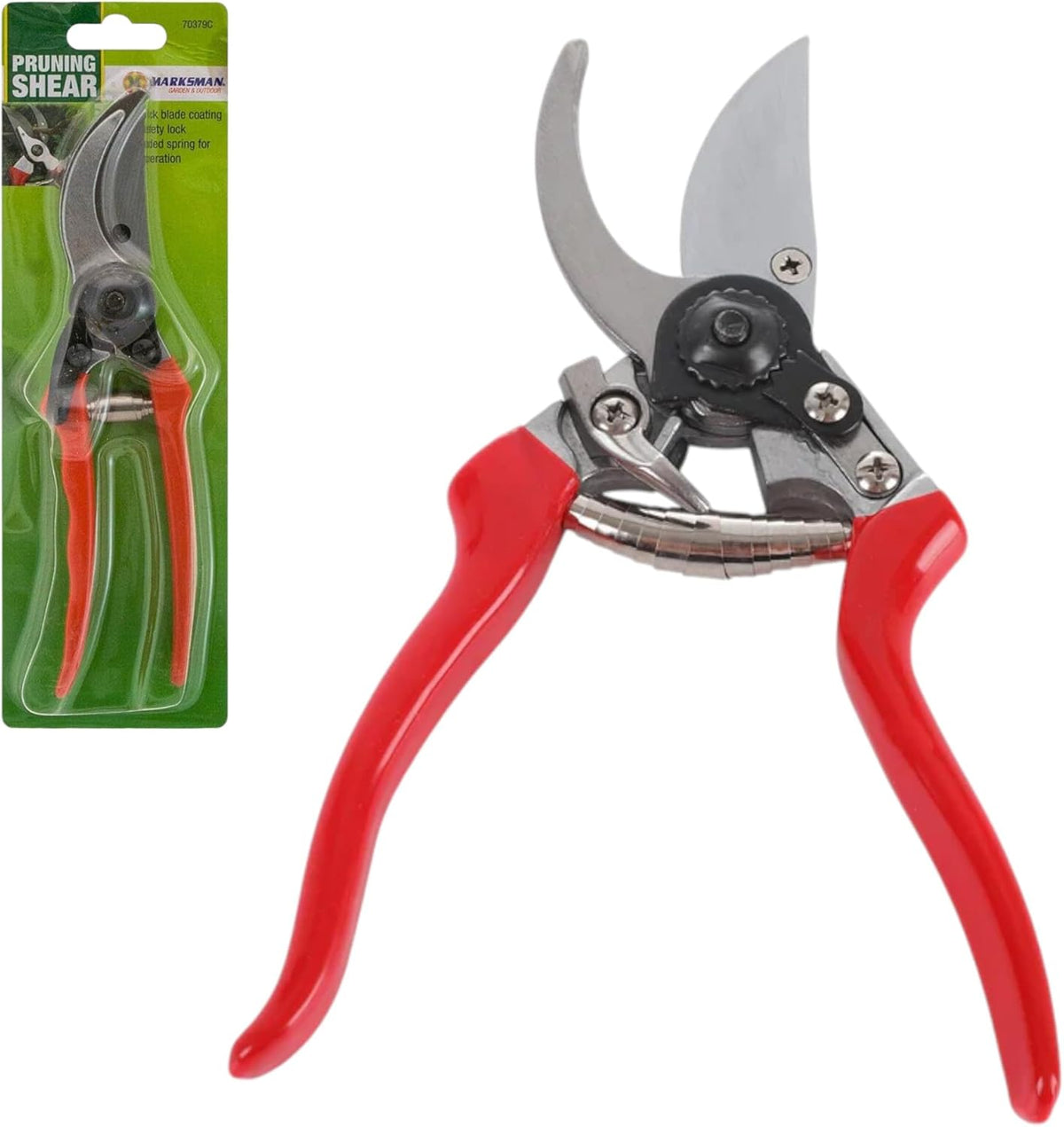 8" Garden Pruning Shear Scissor Set - Strong Pruner with Safety Lock | Ideal Tool for Pruning Plants & Flowers