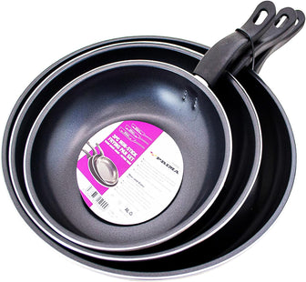 3 Pcs Prima Non Stick Frying PAN Set | 20, 25 & 30 cm