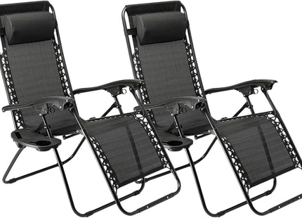 1 or 2 Zero Gravity Reclining Sun Loungers