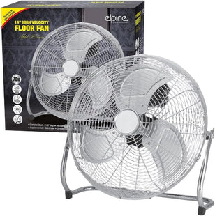 70W 14" (35cm) High-Velocity Floor Fan