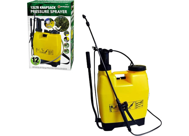 12L Knapsack Garden Pressure Sprayer