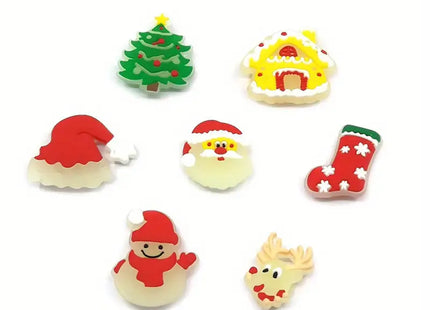 7pcs Christmas Luminous Shoe Charms