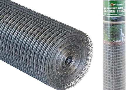 Square Mesh Galvanised Garden Wire 600mm x 5m