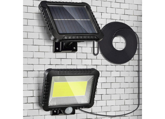 100LED COB Solar Power PIR Motion Sensor Light