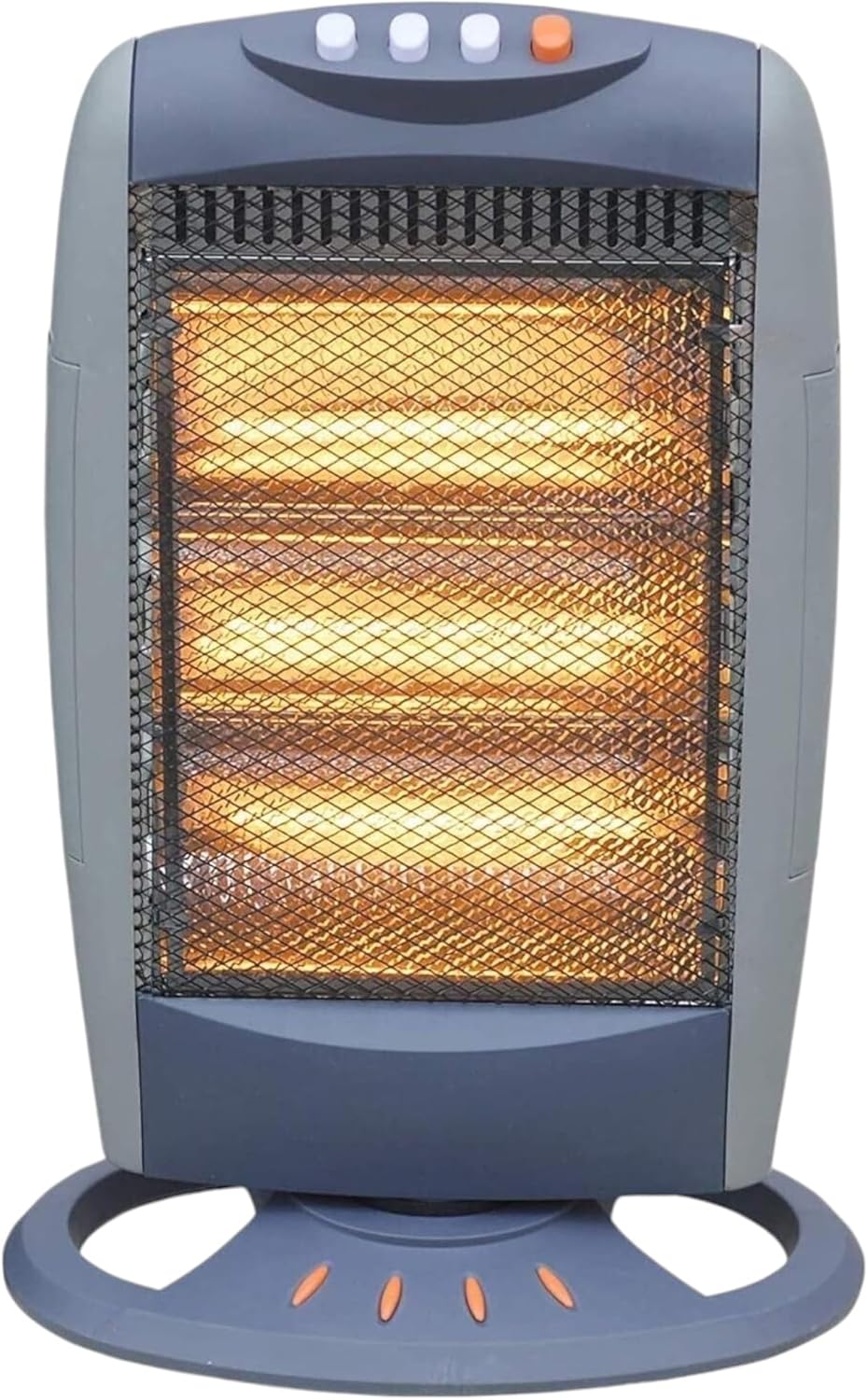 1200W Halogen Heater with Effortless Replaceable Bulbs