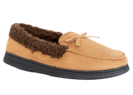 Mens's Faux Fur Lined Slippers