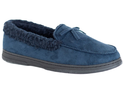 Mens's Faux Fur Lined Slippers