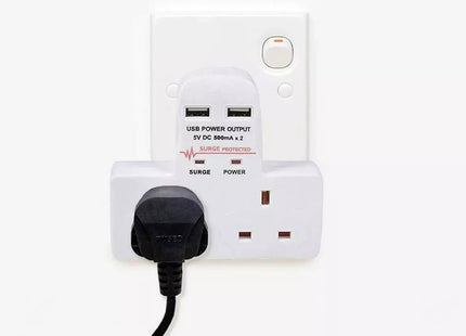 2 Gang USB Multiway Adapters