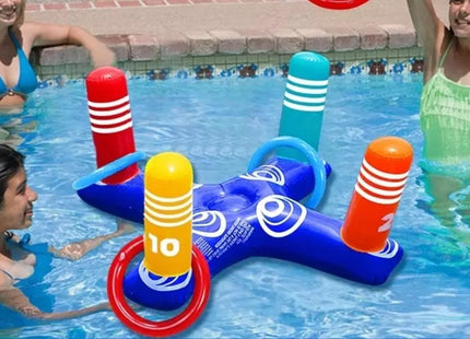 Inflatable Ring Toss Game Floating Pool Toys