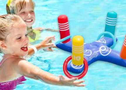 Inflatable Ring Toss Game Floating Pool Toys