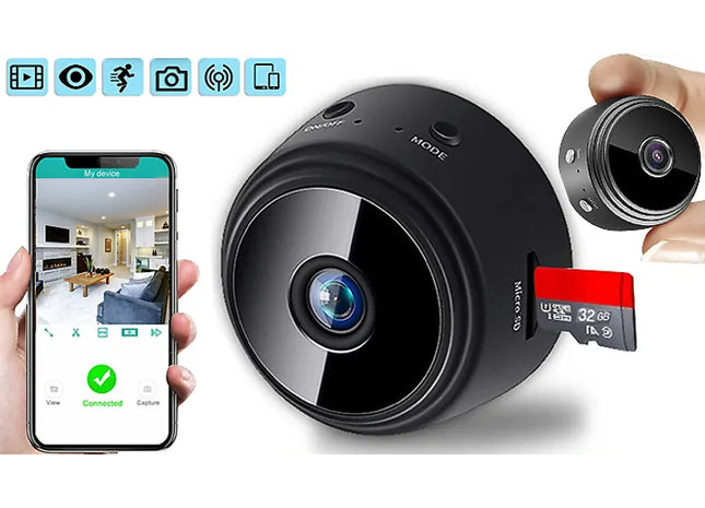 Mini HD Wi-Fi Motion Sensor Security Camera