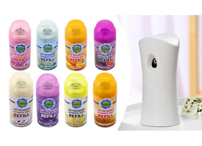 Set of 6 Assorted 250ml Air Freshener Refills
