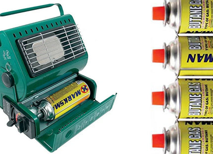 1.3kw Portable Gas Heater with Optional Butane Gas Bottles
