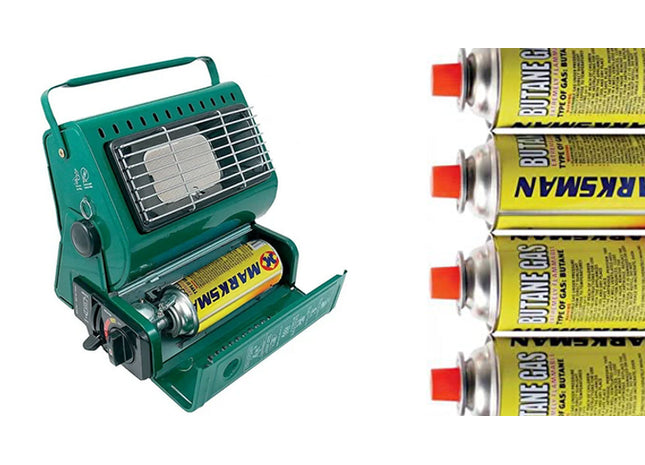 1.3kw Portable Gas Heater with Optional Butane Gas Bottles