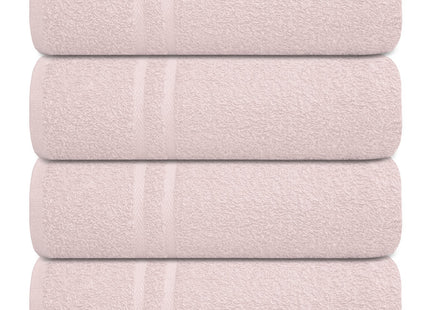 2 or 4 Pack 600GSM Egyptian Cotton Bath Towels.
