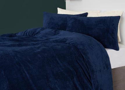 Super Soft Teddy Fleece Duvet Set - 7 Colours & 3 Sizes