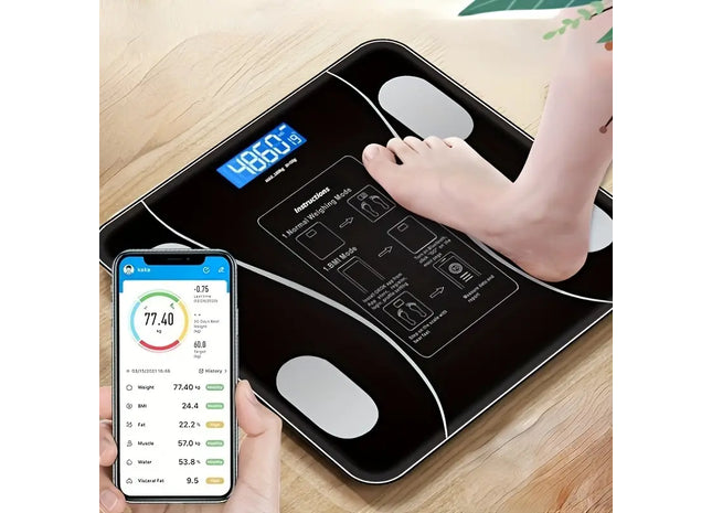 Smart Body Weight & Fat Scale - Accurately Measure Your Health At Home!