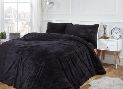 Super Soft Teddy Fleece Duvet Set - 7 Colours & 3 Sizes