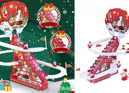 Electric Christmas Santa Rollercoaster Toy