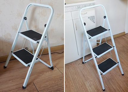 Folding Heavy-Duty Step Ladder - 2, 3 or 4 Steps!