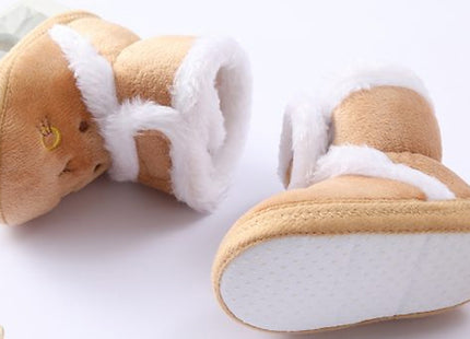 Baby Soft Cartoon Bear Booties