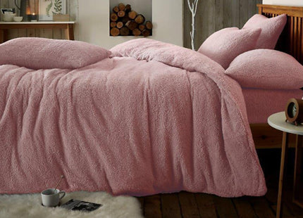 Super Soft Teddy Fleece Duvet Set - 7 Colours & 3 Sizes