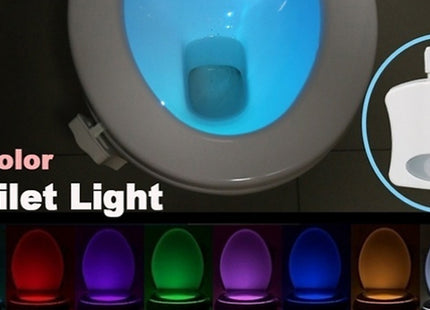 LED Night Toilet Light with Motion Sensor