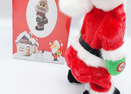 Christmas Dancing Santa Plush Doll