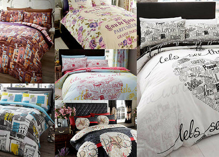 Mystery Duvet Cover Set Deal - Multiple Designs in 4 Sizes