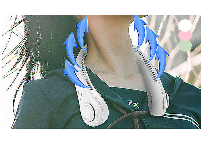 Portable Bladeless Hanging Neck Fan