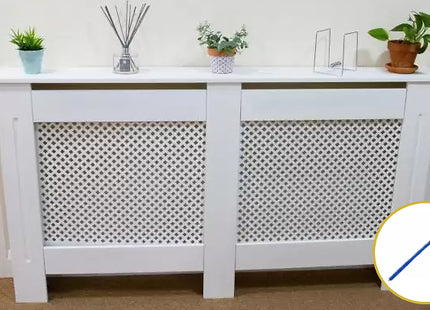 Trellis Style Radiator Cover-2 Colours