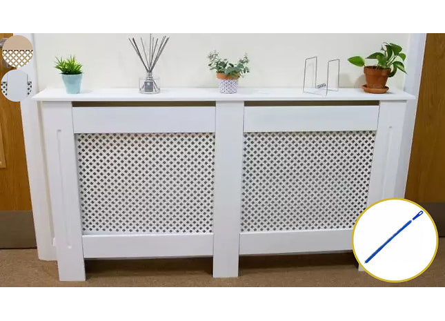 Trellis Style Radiator Cover-2 Colours