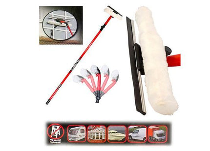 11ft Telescopic Window Cleaning Kit