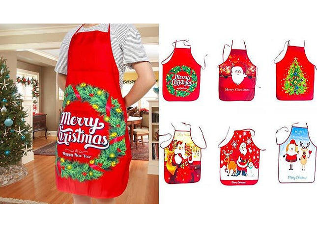 Cute Christmas Apron - 6 Designs